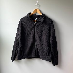 Lululemon Rippled Full Zip Jacket size 8